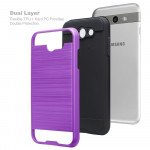 Wholesale Samsung Galaxy J7 V Perx J7 Sky Pro (2017) Armor Hybrid Case (Purple)